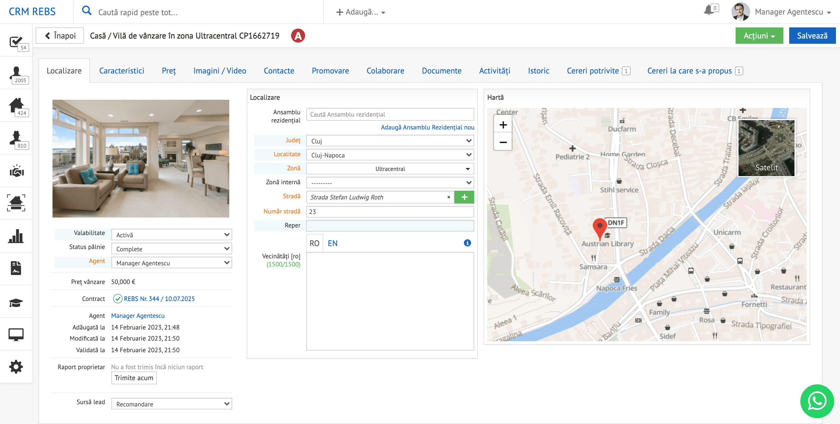 CRM REBS screenshot 1