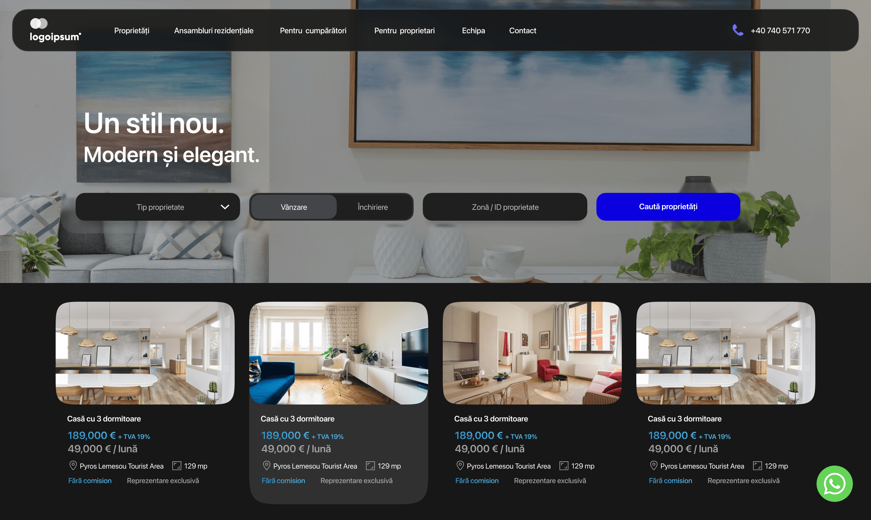 REBS Site Builder screenshot 1