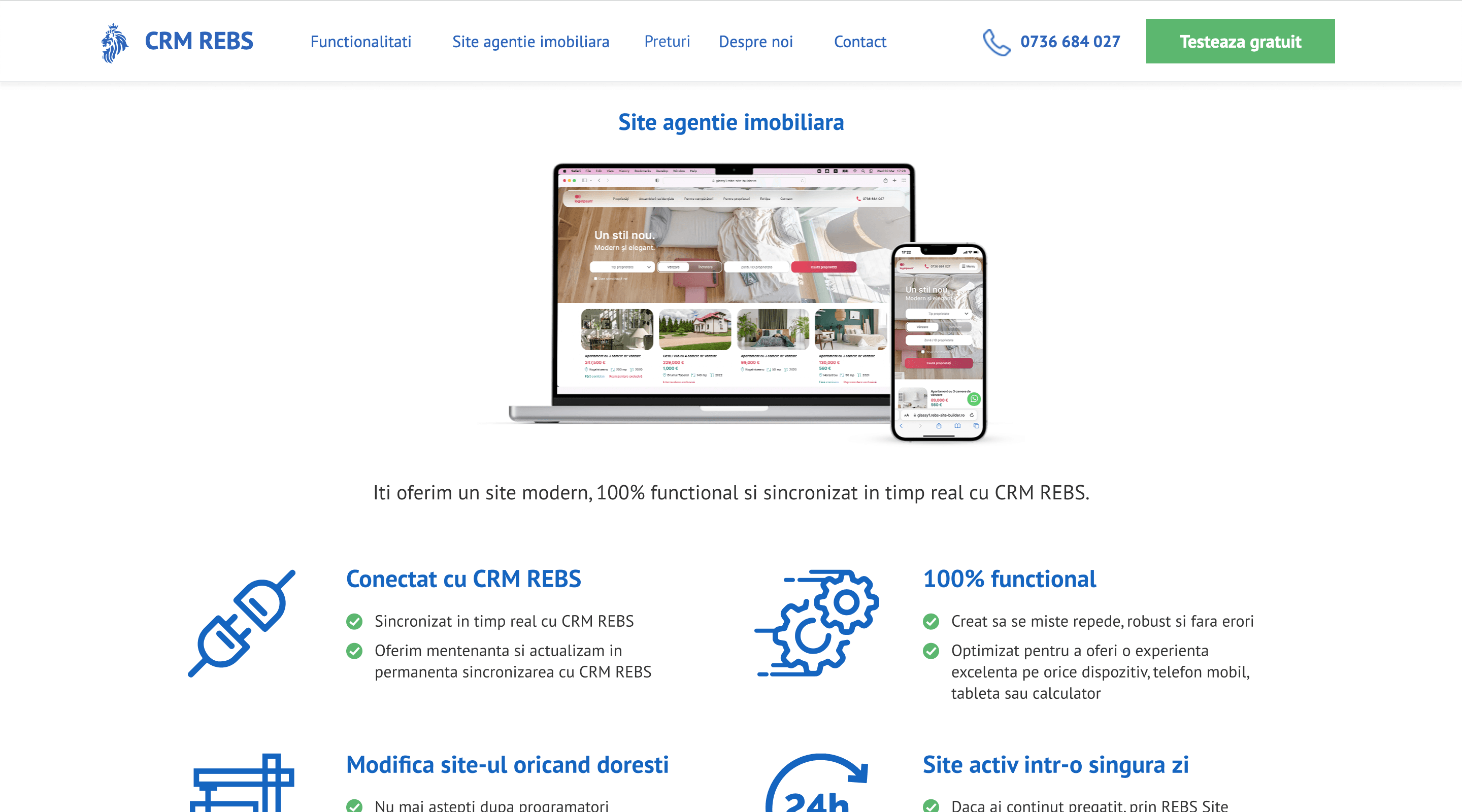 REBS Site Builder screenshot 5